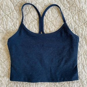 Dark blue Beyond Yoga Crop Top